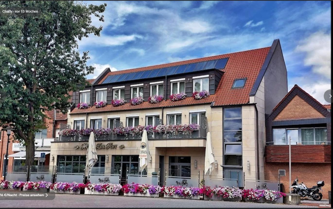 Hotel Zur Post Wettringen  Eksteriør bilde